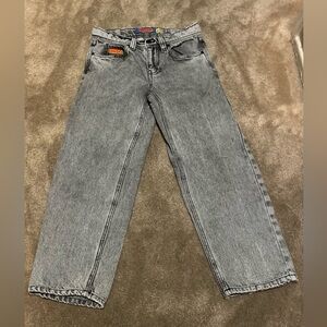 Empyre Relaxed Fit Black Jeans 24